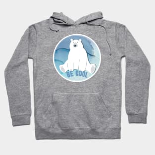 Be Cool Polar Bear Hoodie